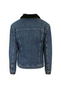 Wrangler - WRANGLER SHERPA JACKET MĘSKA KURTKA JEANSOWA LONE RANGER W423TM17H. Materiał: jeans #3