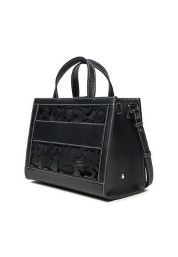 Tous - TOUS Torebka Shopping M. Amaya K Shock 2001660751 Czarny. Kolor: czarny. Materiał: skórzane