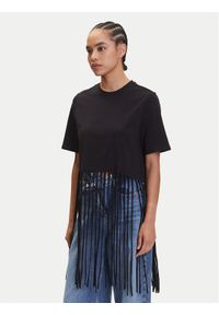 only - ONLY T-Shirt Zinna 15325262 Czarny Regular Fit. Kolor: czarny. Materiał: bawełna