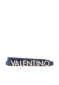 VALENTINO - Valentino Pasek Damski Belty VCS6W555 Niebieski. Kolor: niebieski