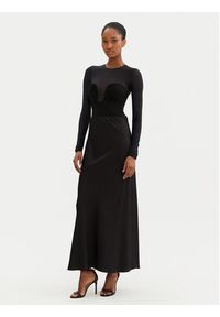 Pinko - PINKO Body Beccaccia 104998 A2GS Czarny Slim Fit. Kolor: czarny. Materiał: syntetyk #3