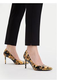 Versace Jeans Couture Szpilki 80VA3S50 ZS366 G89 Kolorowy. Materiał: skóra. Wzór: kolorowy. Obcas: na szpilce #7