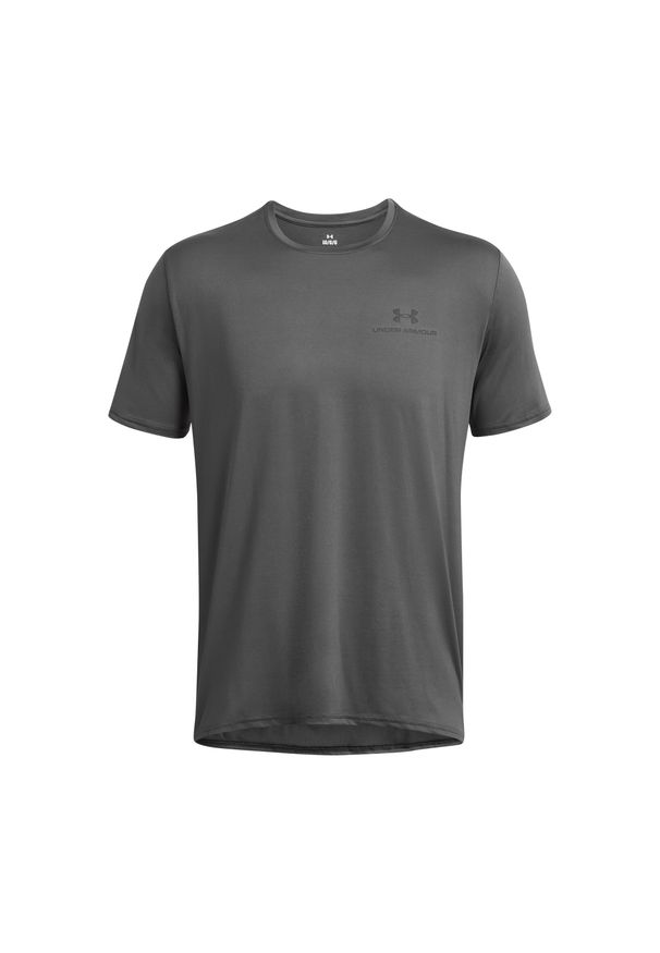 Jersey Under Armour Rush Energy. Kolor: szary. Materiał: jersey. Sport: fitness