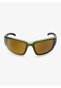 Okulary przeciwsłoneczne GOG Lynx - gold mirror/matt green/black. Kolor: zielony