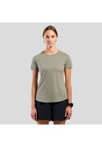Koszulka damska Odlo ESSENTIAL 365 T-shirt crew neck s/s. Kolor: szary. Sport: bieganie