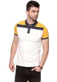 Wrangler - POLO WRANGLER FUNKY POLO AMBER YELLOW W7B50G3UY. Typ kołnierza: polo #5