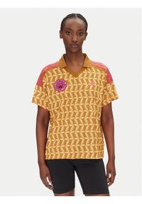 Adidas - adidas T-Shirt FARM Rio JD6303 Pomarańczowy Loose Fit. Kolor: pomarańczowy. Materiał: syntetyk
