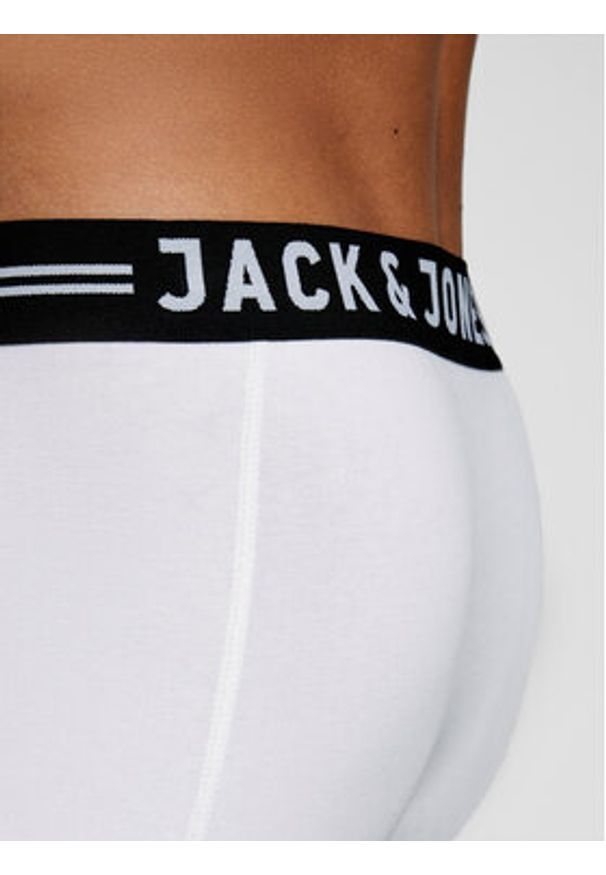 Jack & Jones Komplet 3 par bokserek 12081832 Kolorowy. Materiał: bawełna. Wzór: kolorowy