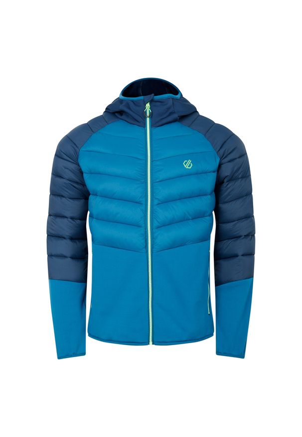 DARE 2B - Męska Kurtka Hybrydowa Torrek. Kolor: szary, niebieski, wielokolorowy. Materiał: puch. Sport: turystyka piesza