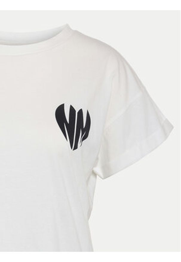 Noisy may - Noisy May T-Shirt Gaby 27032954 Biały Regular Fit. Kolor: biały. Materiał: bawełna