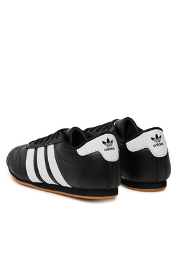 Adidas - adidas Sneakersy Taekwondo JR6807 Czarny. Kolor: czarny. Materiał: skóra
