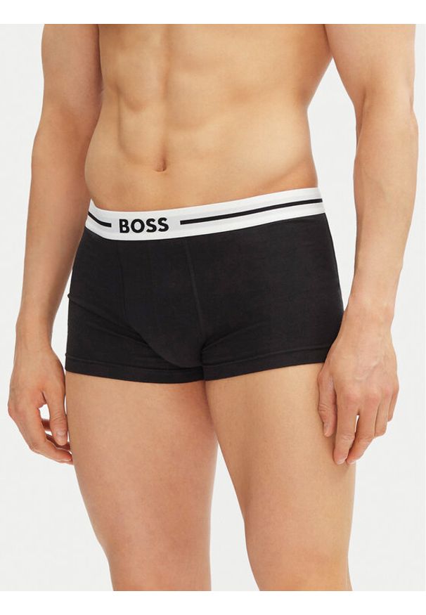 BOSS Komplet 3 par bokserek 50531694 Szary. Kolor: szary. Materiał: bawełna