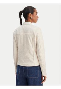 Desigual Kurtka przejściowa 26SWEW10 Kremowy Regular Fit. Kolor: kremowy. Materiał: syntetyk #6