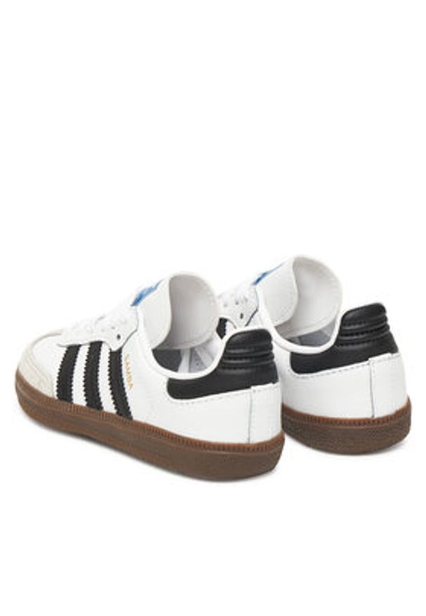 Adidas - adidas Sneakersy Samba Og IE3677 Biały. Kolor: biały. Materiał: skóra