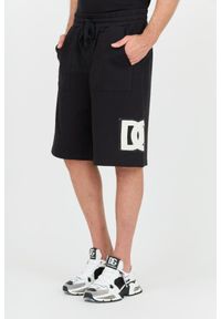 Dolce and Gabbana - DOLCE & GABBANA Czarne męskie spodenki, Rozmiar 54. Kolor: czarny #8