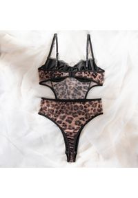 Intica - Body z wycięciami na ramiączkach eleganckie Aljona. Materiał: materiał #7