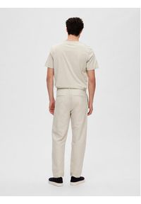 Selected Homme Chinosy 16089420 Szary Slim Tapered Fit. Kolor: szary #7