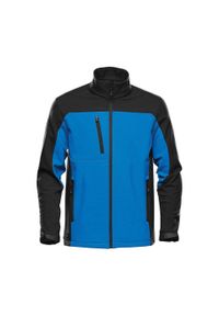STORMTECH - Męska Kurtka Cascades Soft Shell. Kolor: wielokolorowy, niebieski, czarny