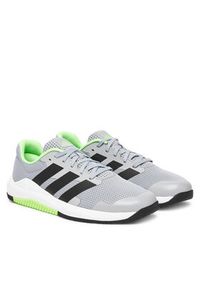 Adidas - adidas Buty na siłownię Dropset Base JS3163 Szary. Kolor: szary. Materiał: materiał. Sport: fitness #5