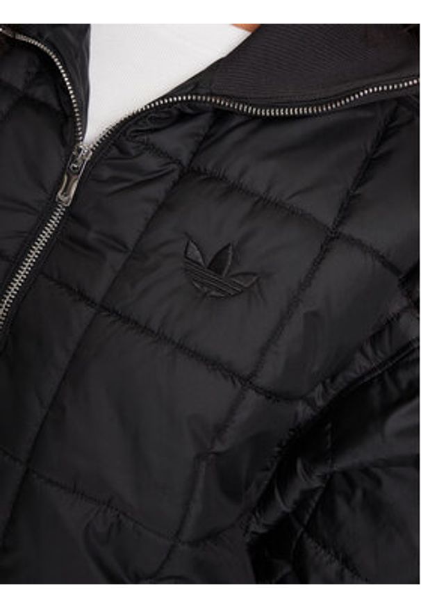 Adidas - adidas Kurtka przejściowa Essentials JX8825 Czarny Oversize. Kolor: czarny. Materiał: syntetyk