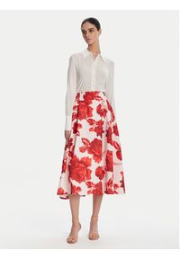 Artigli - ARTIGLI Spódnica midi ACGO002398 325 Czerwony Regular Fit. Kolor: czerwony. Materiał: syntetyk #4