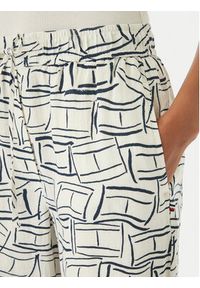 TOMMY HILFIGER - Tommy Hilfiger Spodnie materiałowe WW0WW48970 Beżowy jasny Wide Leg. Kolor: beżowy. Materiał: len #4
