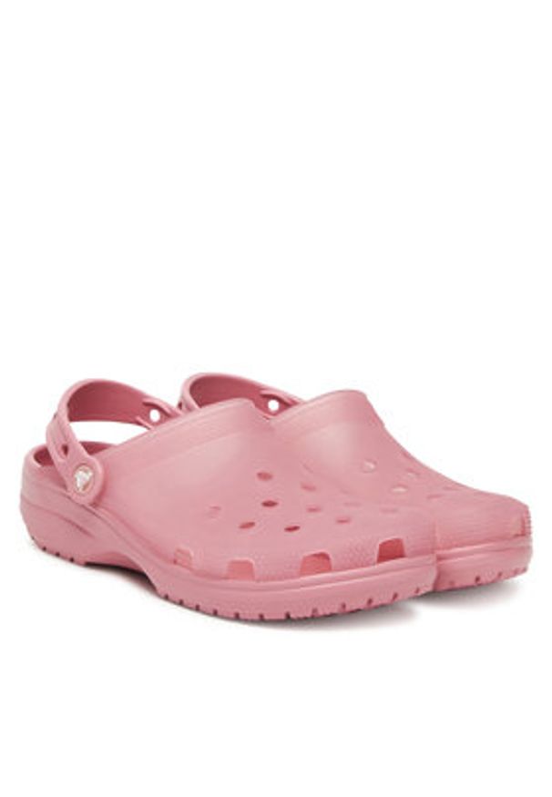 Crocs Klapki Classic Frosted Clog 210928 Różowy. Kolor: różowy