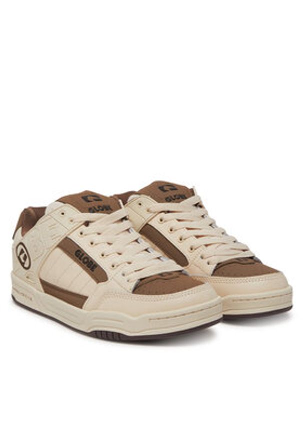 Globe Sneakersy Tilt GBTILT Écru. Materiał: skóra