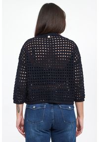 Joseph Ribkoff - Sweter damski ażurowy JOSEPH RIBKOFF. Wzór: ażurowy #2