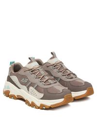 skechers - Skechers Trekkingi D'Lites Hiker 180128/CHTN Brązowy. Kolor: brązowy. Materiał: materiał #4