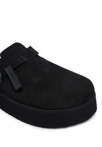 D.Franklin Klapki DFSH414005 Czarny. Kolor: czarny. Materiał: skóra, zamsz #2