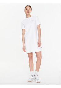 Napapijri Sukienka codzienna J-Rucu W NP0A4GXN Biały Regular Fit. Okazja: na co dzień. Kolor: biały. Materiał: bawełna. Typ sukienki: proste. Styl: casual
