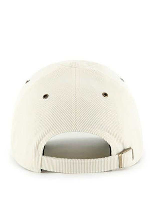 47 Brand Czapka z daszkiem MLB New York Yankees Thin Cord ’47 Clean Up B-TCDCU17IWS Écru. Materiał: bawełna, materiał