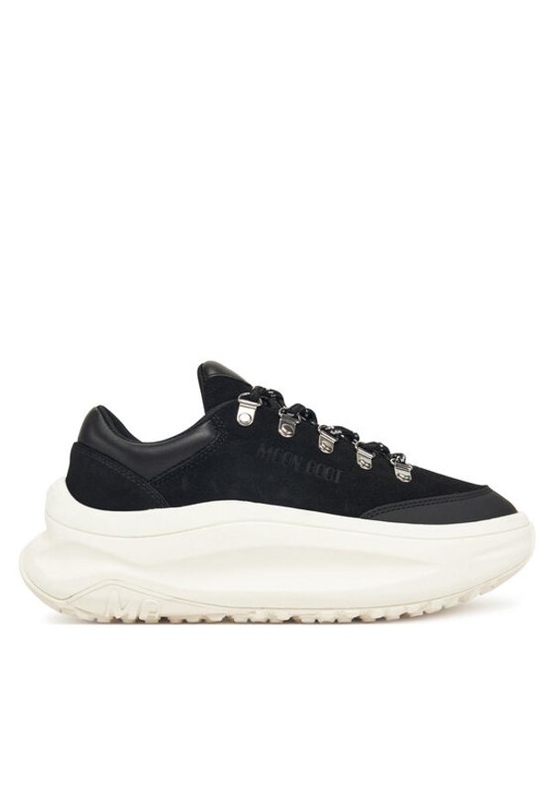 Moon Boot Sneakersy Moon247 80D2490050 Czarny. Kolor: czarny. Materiał: zamsz, skóra