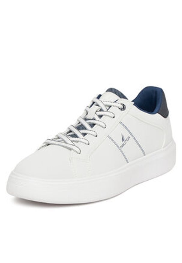 Nautica Sneakersy 24SC022 Biały. Kolor: biały. Materiał: materiał, syntetyk
