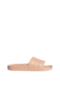 Adidas - Klapki adilette Aqua. Kolor: pomarańczowy. Sezon: lato. Styl: sportowy