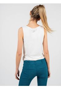 Patrizia Pepe Top | 8M1403 J013 | Kobieta | Biały. Kolor: biały. Materiał: elastan, wiskoza. Długość rękawa: bez rękawów #2