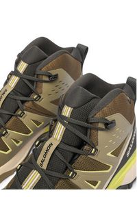 salomon - Salomon Trekkingi X Ultra 360 Edge Mid Gtx L49098600 Zielony. Kolor: zielony. Materiał: materiał #5