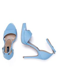 Nine West Sandały WFA2733-2 Niebieski. Kolor: niebieski. Materiał: syntetyk #6