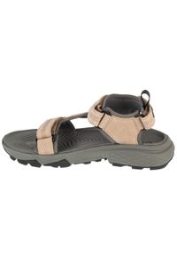 columbia - Sandały męskie, Peakfreak Rush Sandal Lea. Kolor: beżowy. Sport: turystyka piesza