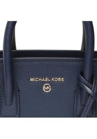 MICHAEL Michael Kors Torebka Avril 30H1G4VS5L Granatowy. Kolor: niebieski. Materiał: skórzane #3