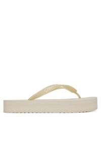 Calvin Klein Jeans Japonki Beach Sandal Flatform Tpu YW0YW01830 Écru