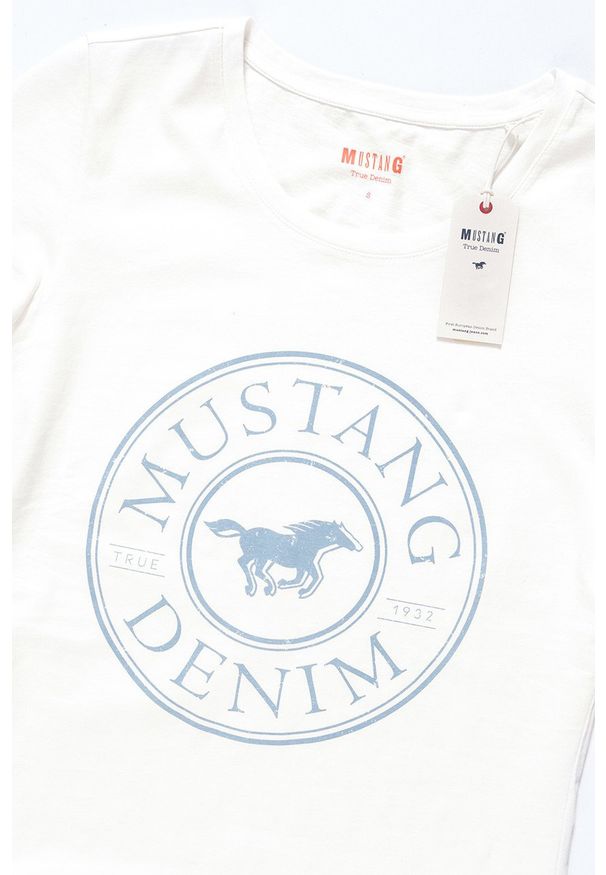 Mustang - MUSTANG T SHIRT DAMSKI Alexia C Print 1009056 2020. Wzór: nadruk
