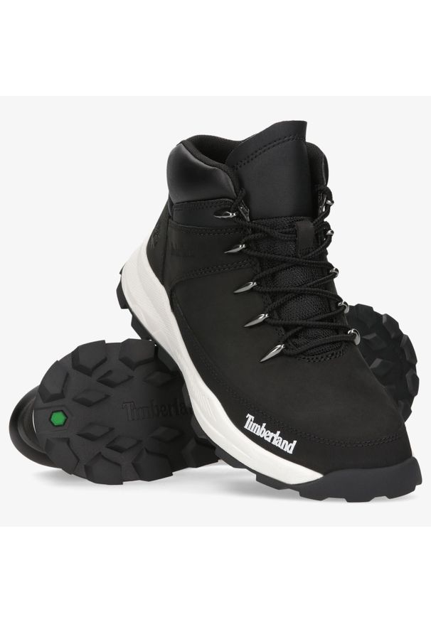 Timberland BROOKLYN Euro Sprint JET BLACK Sneakersy damskie. Kolor: czarny. Sport: bieganie