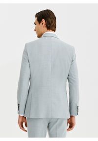 Pako Lorente - PAKO LORENTE – Szara marynarka garniturowa. Kolor: szary. Materiał: poliester, elastan, wiskoza. Wzór: gładki. Styl: młodzieżowy #2