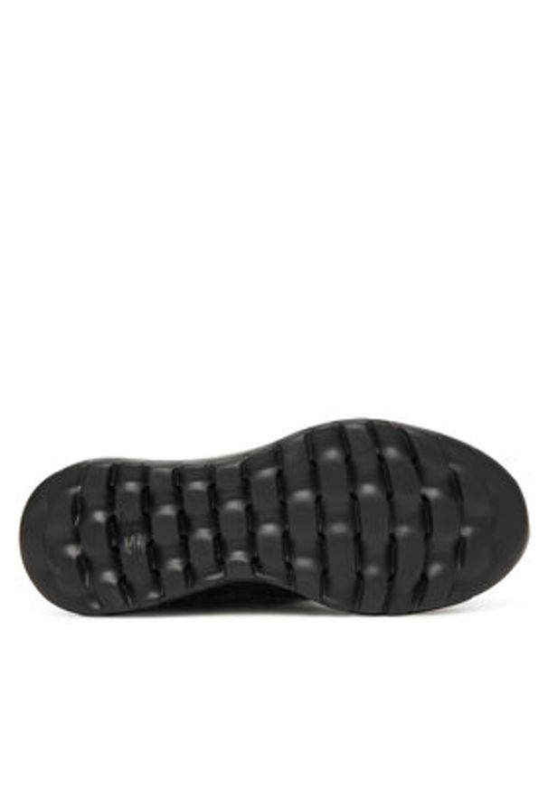 skechers - Skechers Botki On-The-Go Joy 144803/BKGY Czarny. Kolor: czarny. Materiał: materiał