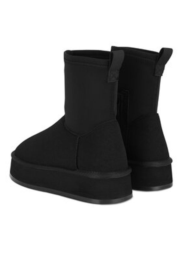 Jenny Fairy Śniegowce BJL20338 Czarny. Kolor: czarny. Materiał: materiał