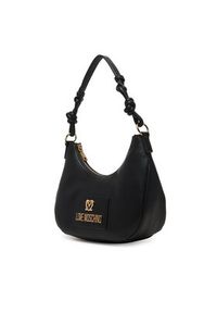Love Moschino - LOVE MOSCHINO Torebka JC4237PP0OKC0000 Czarny. Kolor: czarny. Materiał: skórzane #3