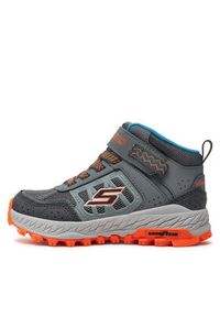 skechers - Skechers Trekkingi Trekor 403712L/GYCC Szary. Kolor: szary. Materiał: skóra