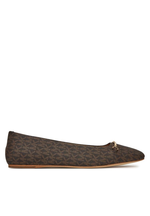 Baleriny MICHAEL Michael Kors. Kolor: brązowy
